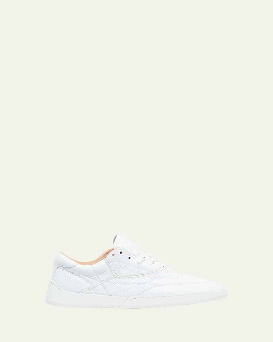Ohio Leather Slip-On Sneakers
